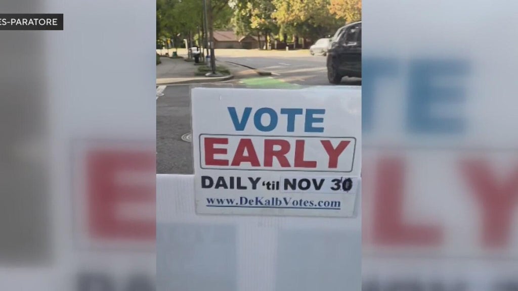 Incorrect early voting signs in Decatur raise voter concerns — Woodstock Community news